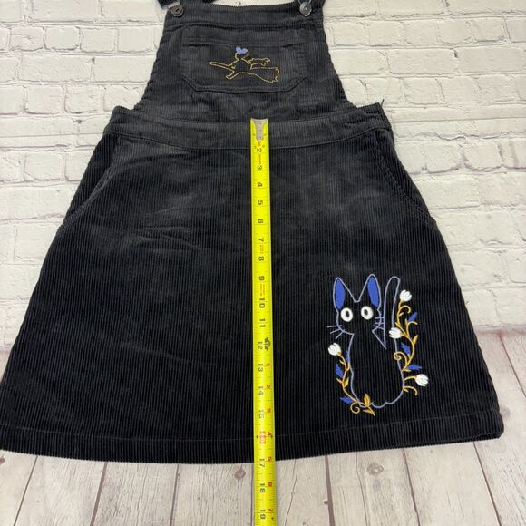 Kiki's Delivery Service Studio Ghibli Corduroy Overall Skirtall Dress XS D011 28 - Picture 6 of 16